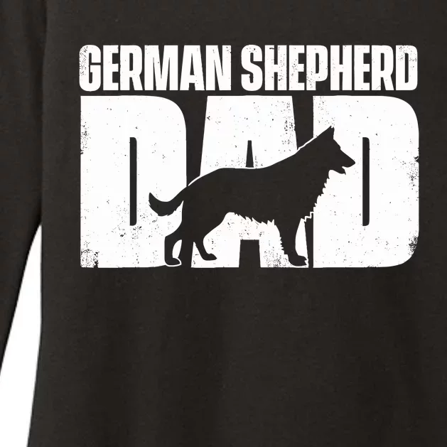 German Shepherd Dad FatherS Day Dog Owner Canine Lover Womens CVC Long Sleeve Shirt