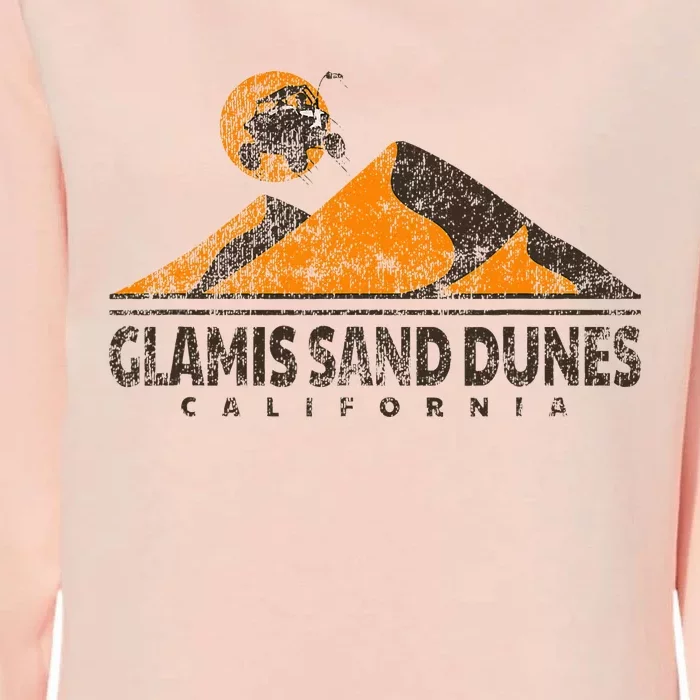 Glamis Sand Dunes California All Terrain Vehicle Atv Womens California Wash Sweatshirt