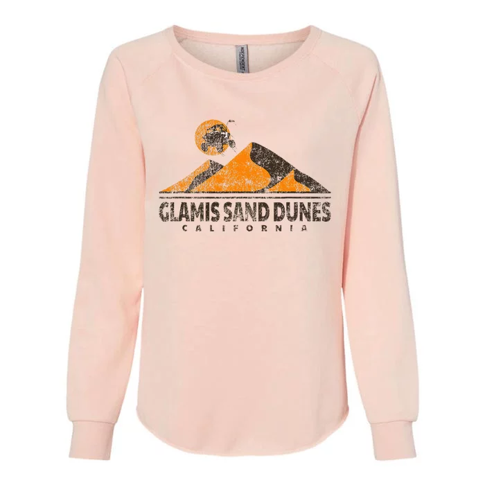 Glamis Sand Dunes California All Terrain Vehicle Atv Womens California Wash Sweatshirt