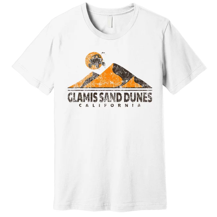 Glamis Sand Dunes California All Terrain Vehicle Atv Premium T-Shirt