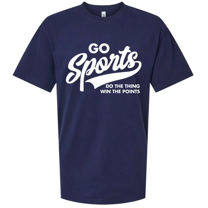 Go Sports Do The Thing Win The Points Sueded Cloud Jersey T-Shirt