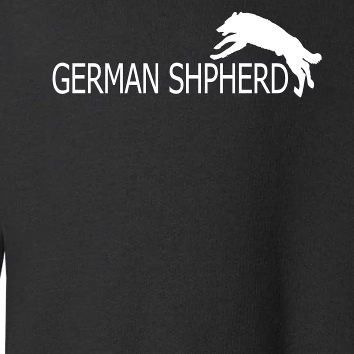 German Shepherd Dog Logo Toddler Sweatshirt