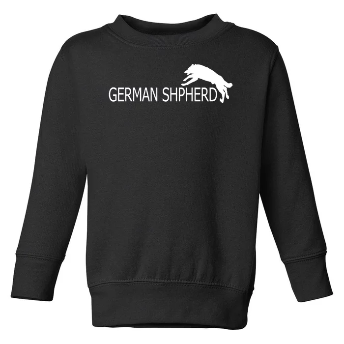 German Shepherd Dog Logo Toddler Sweatshirt