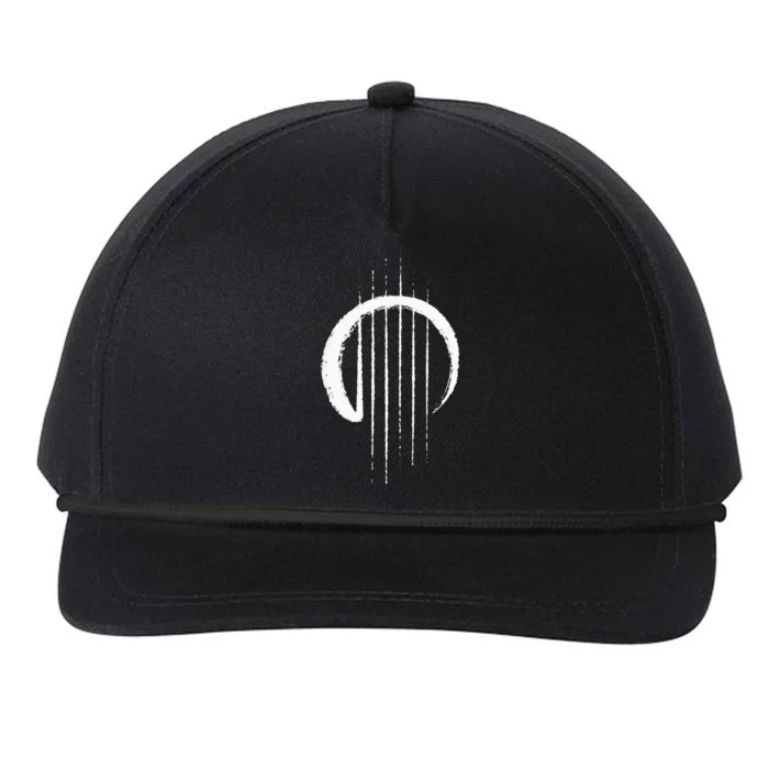 Guitar Strings Enso Japan Zen Circle Calligraphy Guitarist Snapback Five-Panel Rope Hat