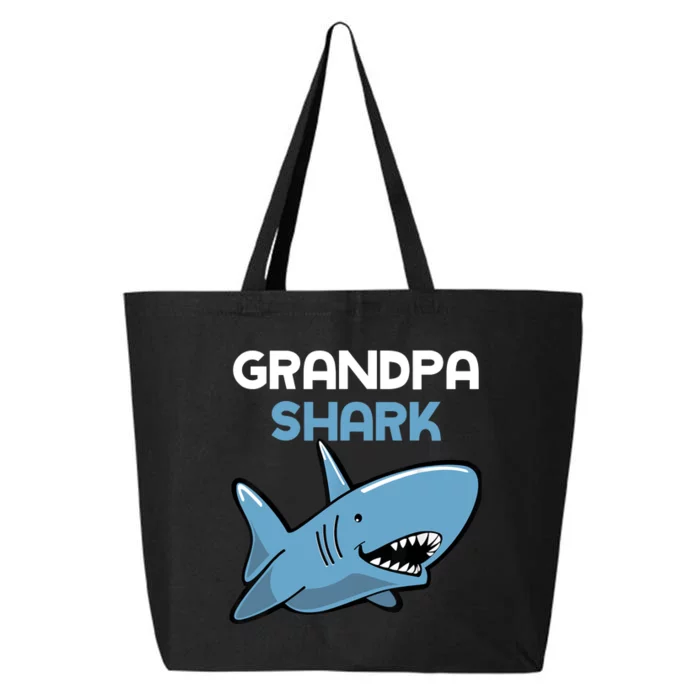 Grandpa Shark Funny Family 25L Jumbo Tote