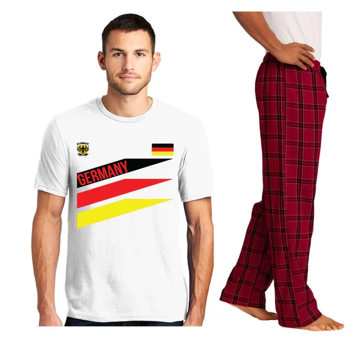 GERMANY SHIRTJERSEY FLAGSOCCERFOOTBALL Pajama Set