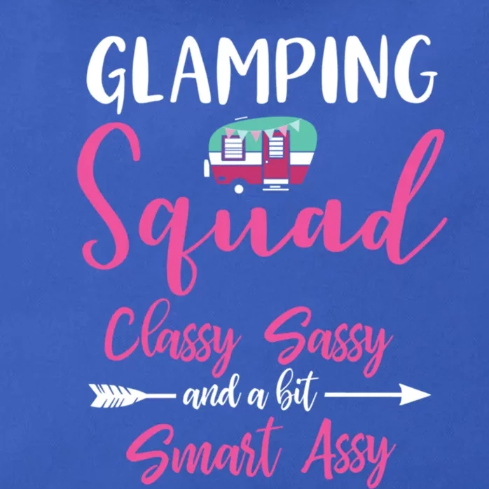 Glamping Squad Funny Matching Family Camping Trip Gift Zip Tote Bag