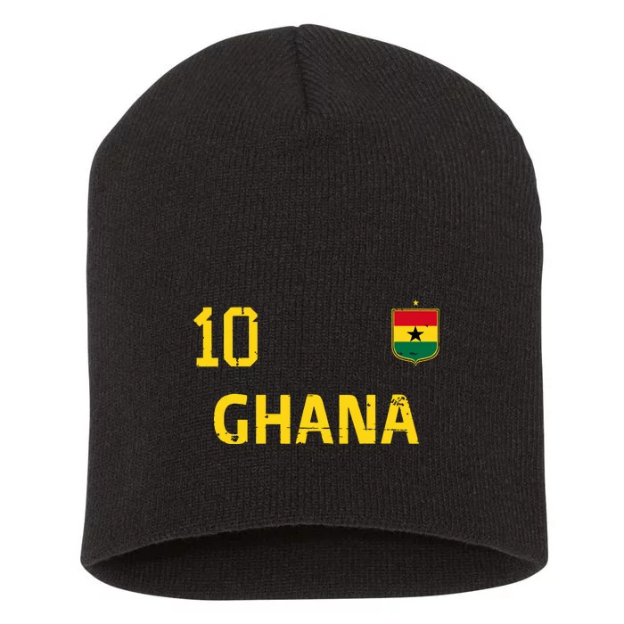 Ghana Soccer Fans Jersey Ghanaian Flag Football Lovers Short Acrylic Beanie