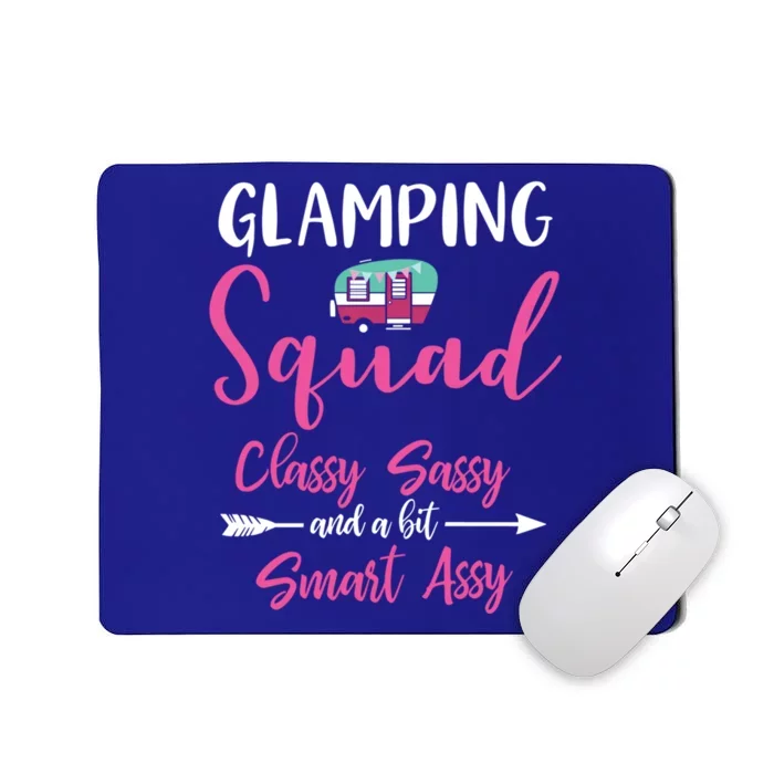 Glamping Squad Funny Matching Family Camping Trip Cute Gift Mousepad