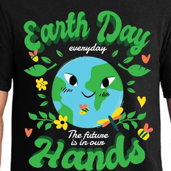 Green Squad For Future Is In Our Hands Of Everyday Earth Day Great Gift Pajama Set