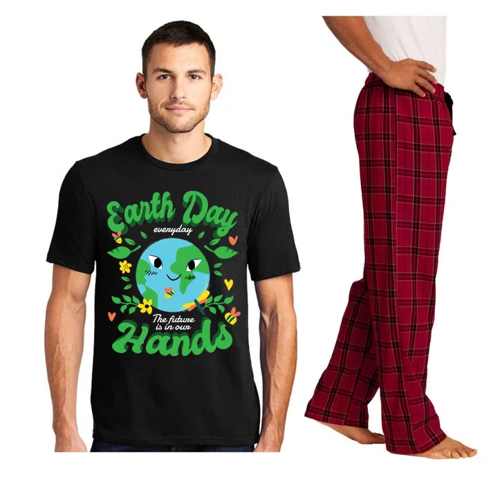 Green Squad For Future Is In Our Hands Of Everyday Earth Day Great Gift Pajama Set