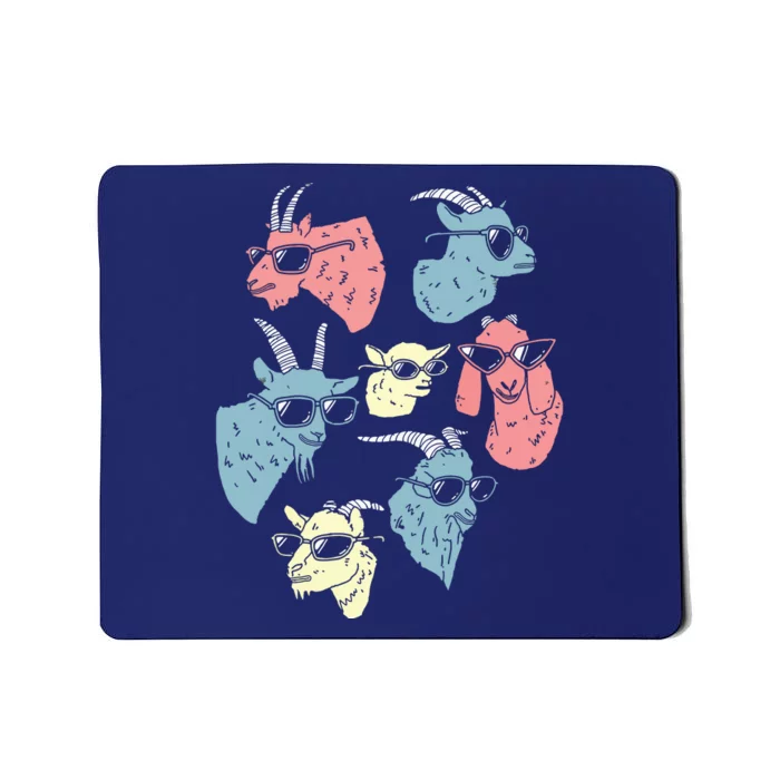 Goat Shirts Farm Animal Gift Goat Men Women Mousepad