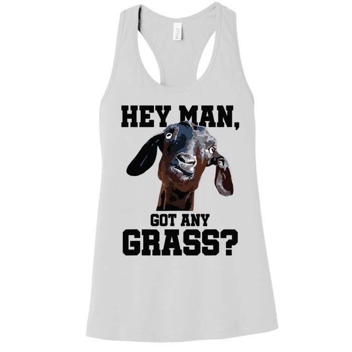 Goat Shirts For Goat Lovers Farm Apparel Meme Pun Funny Goat Women's Racerback Tank