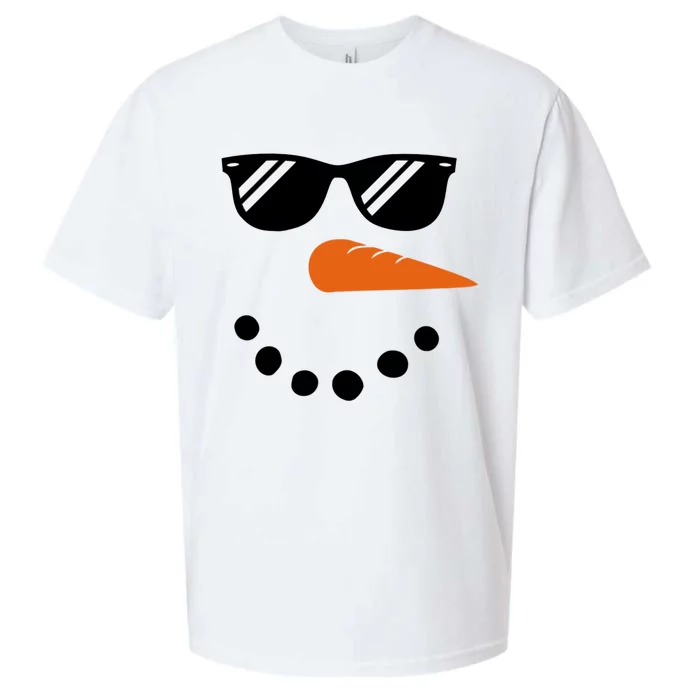 Gangster Snowman Face Sueded Cloud Jersey T-Shirt