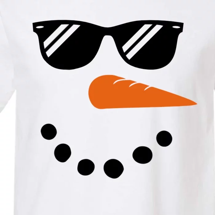 Gangster Snowman Face Garment-Dyed Heavyweight T-Shirt