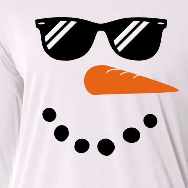 Gangster Snowman Face Cooling Performance Long Sleeve Crew