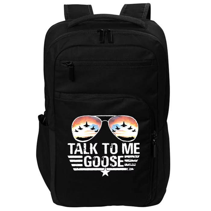 Goose Shirts Fourth Of July Talk To Me Goose Impact Tech Backpack