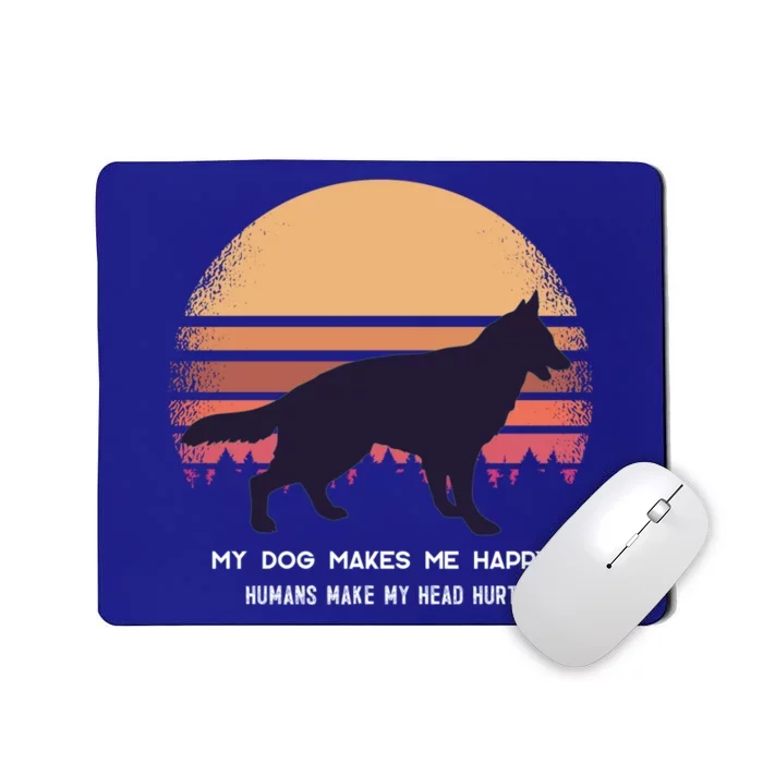 Ger Shepherd Funny Gift Funny Gift And Gift Mousepad