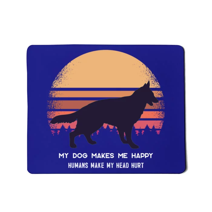 Ger Shepherd Funny Gift Funny Gift And Gift Mousepad