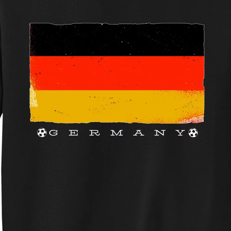 Germany Soccer Flag Logo Sweatshirt