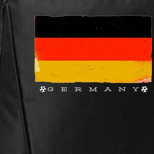 Germany Soccer Flag Logo City Backpack