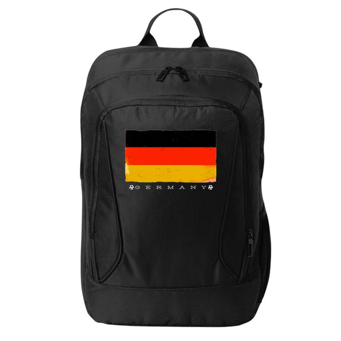 Germany Soccer Flag Logo City Backpack