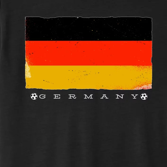 Germany Soccer Flag Logo ChromaSoft Performance T-Shirt