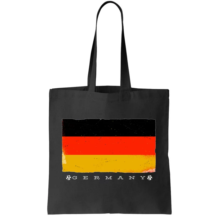 Germany Soccer Flag Logo Tote Bag