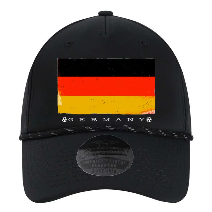 Germany Soccer Flag Logo Performance The Dyno Cap