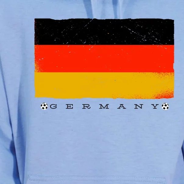 Germany Soccer Flag Logo Unisex Surf Hoodie