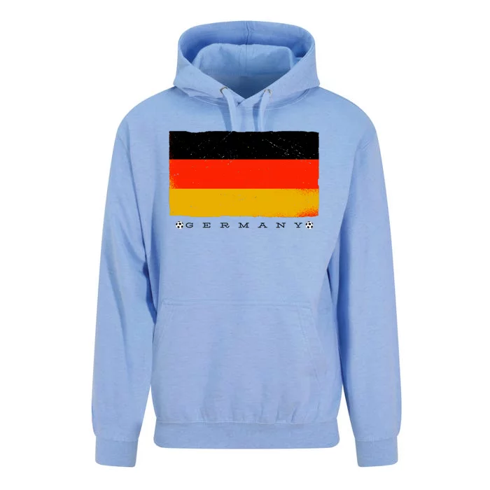 Germany Soccer Flag Logo Unisex Surf Hoodie