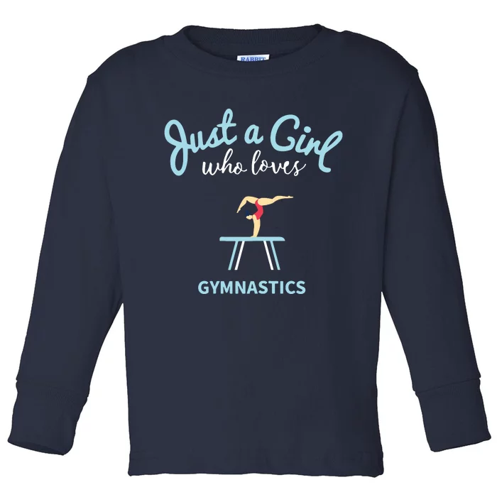 Gymnastic Shirts For Girl Gymnastic Toddler Long Sleeve Shirt