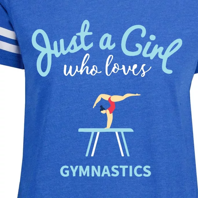 Gymnastic Shirts For Girl Gymnastic Enza Ladies Jersey Football T-Shirt