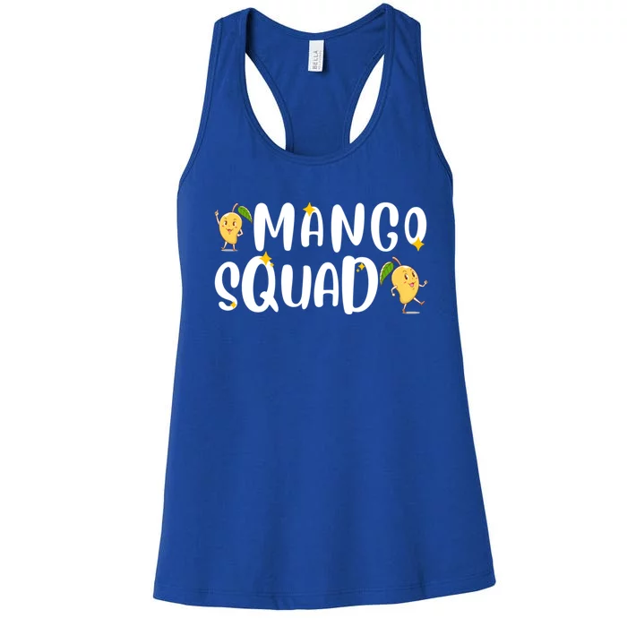 Go Squad Funny Go Lovers Fruits Gift Women's Racerback Tank