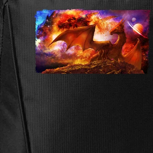 Galaxy Space Fantasy Dragon City Backpack