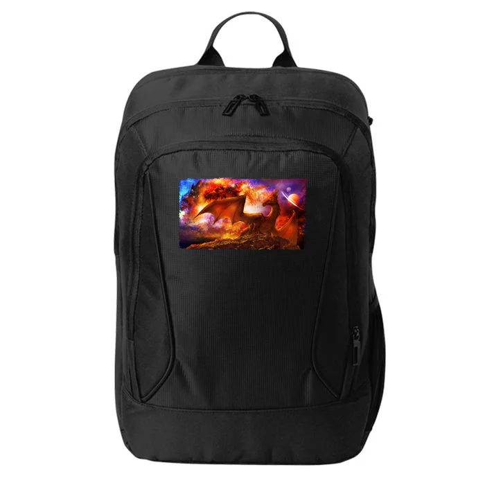 Galaxy Space Fantasy Dragon City Backpack