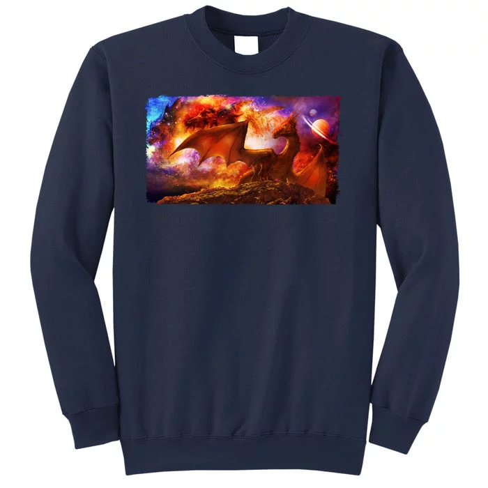 Galaxy Space Fantasy Dragon Sweatshirt