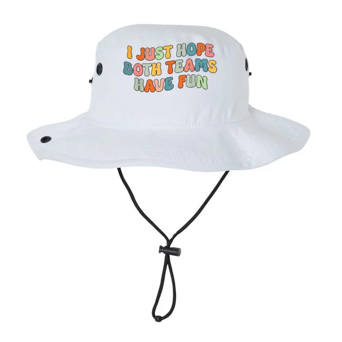 Groovy Style Funny Football I Just Hope Both Teams Have Fun Legacy Cool Fit Booney Bucket Hat