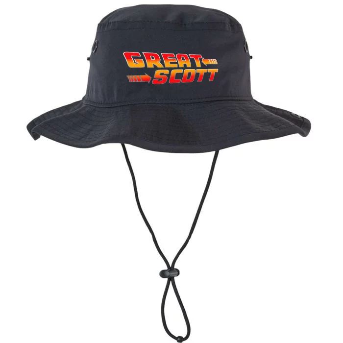 Great Scott Funny Time Traveler Mad Scientist Inventor Legacy Cool Fit Booney Bucket Hat