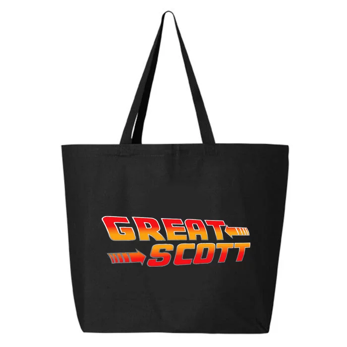 Great Scott Funny Time Traveler Mad Scientist Inventor 25L Jumbo Tote