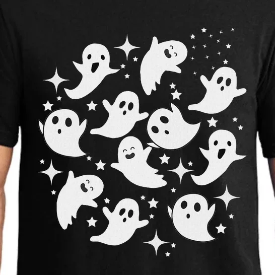 Ghostly Stars Fall Pajama Set