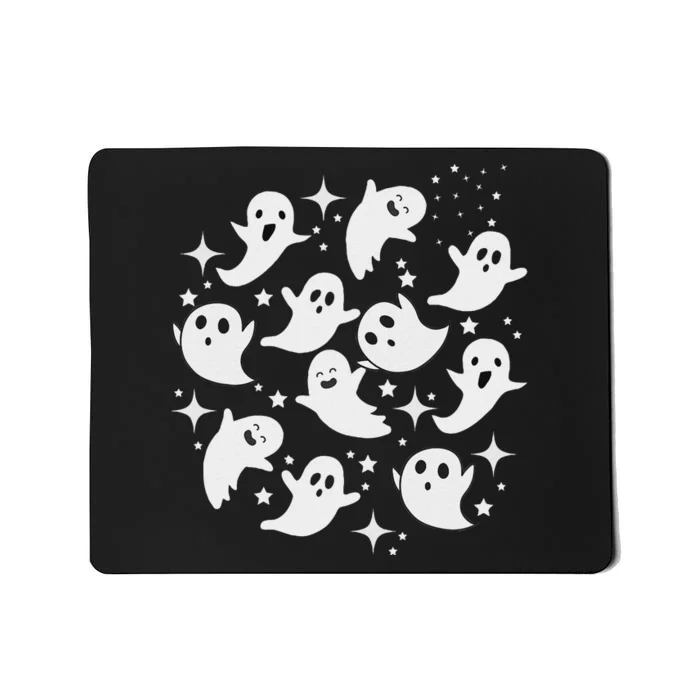 Ghostly Stars Fall Mousepad