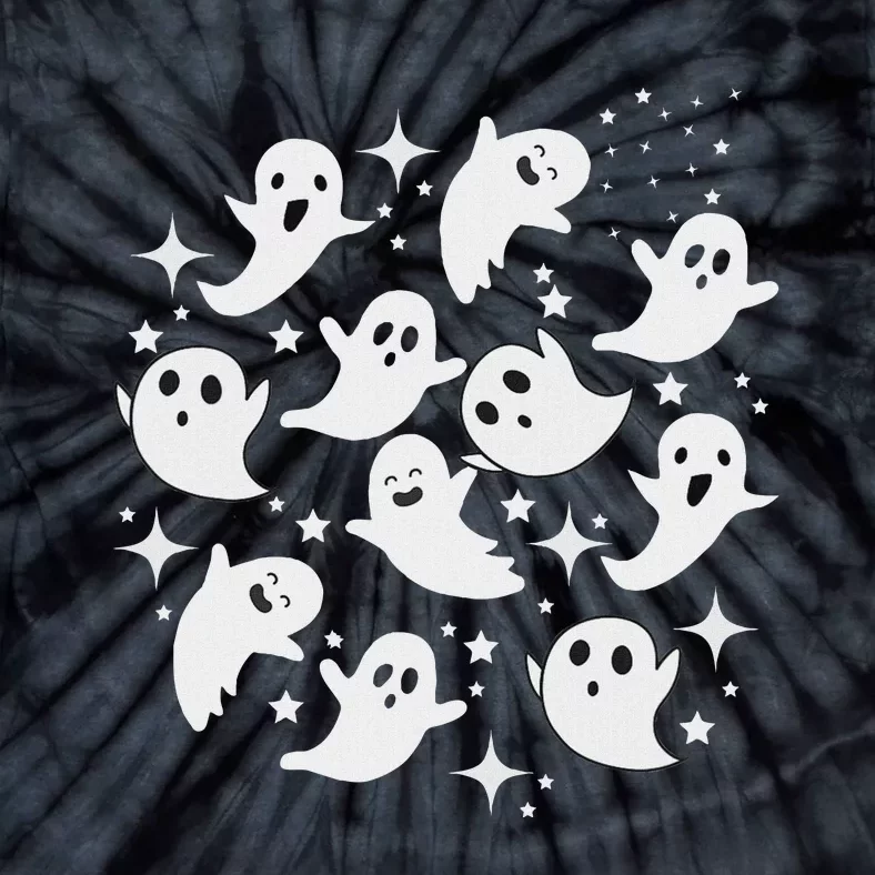 Ghostly Stars Fall Tie-Dye T-Shirt