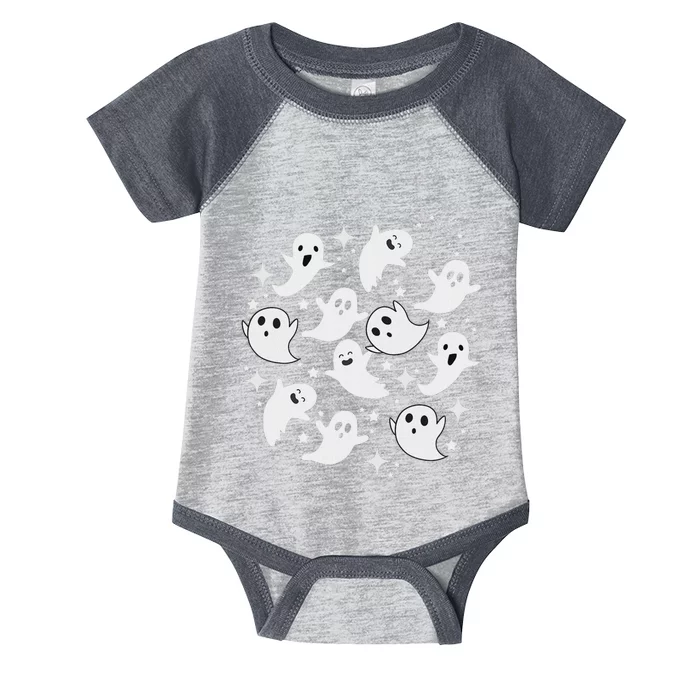 Ghostly Stars Fall Infant Baby Jersey Bodysuit