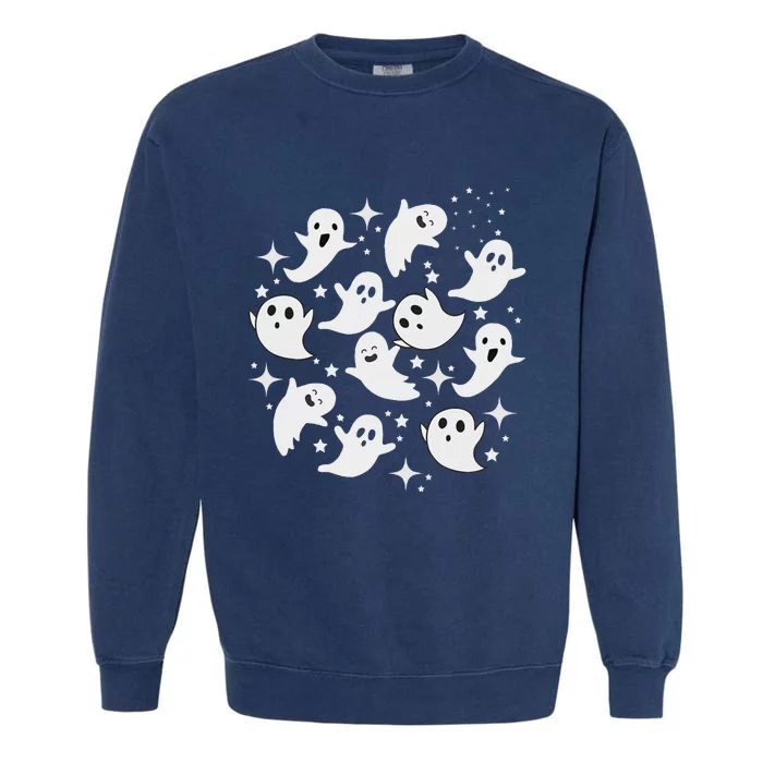 Ghostly Stars Fall Garment-Dyed Sweatshirt