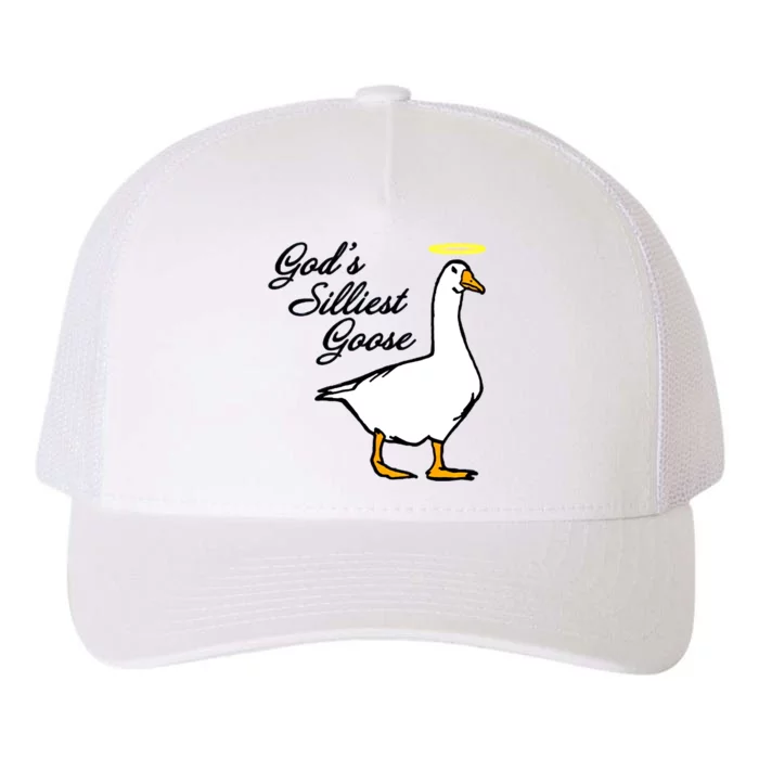 God's Silliest Goose Yupoong Adult 5-Panel Trucker Hat