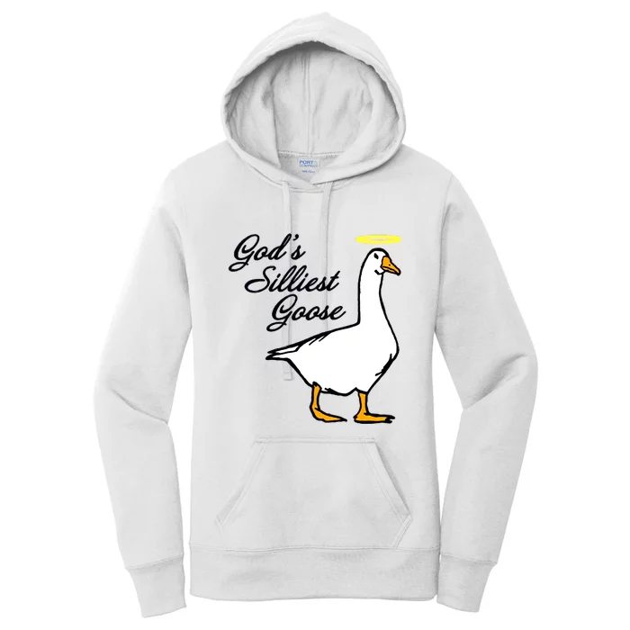 God's Silliest Goose Women's Pullover Hoodie