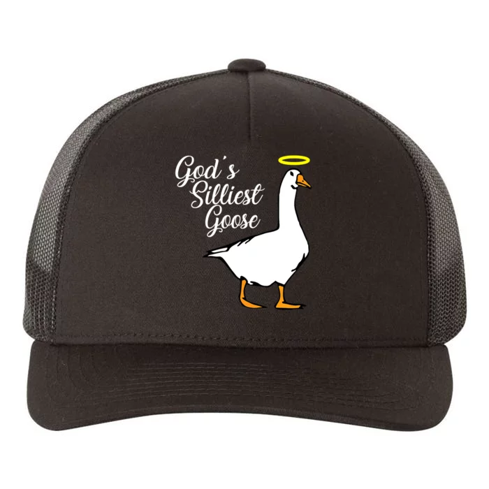 God's Silliest Goose Yupoong Adult 5-Panel Trucker Hat