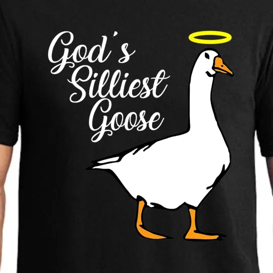 God's Silliest Goose Pajama Set