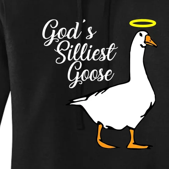 God's Silliest Goose Women's Pullover Hoodie